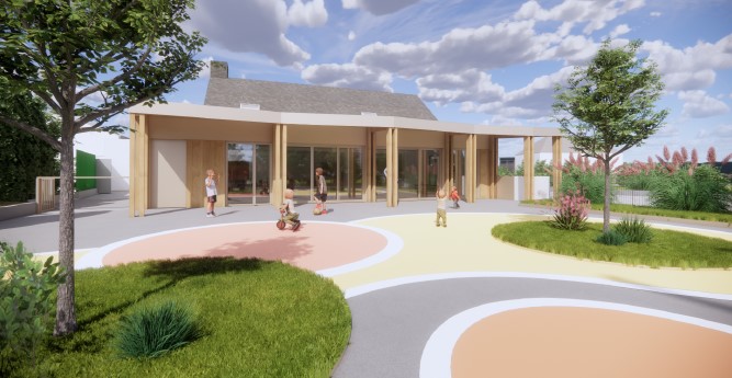 Restructuration et extension de l’espace périscolaire de Rémungol à EVELLYS (56)