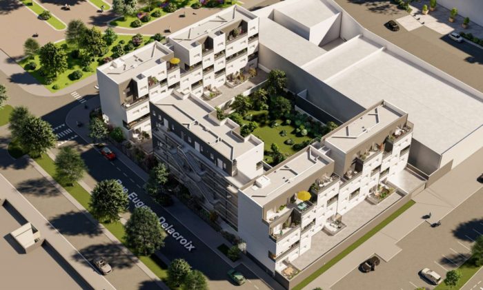 Construction de 60 logements collectifs Vannes (56) – Programme Cézanne