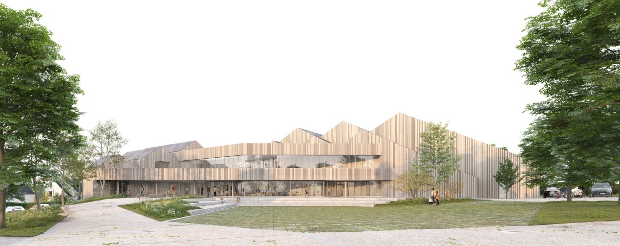 Rénovation et extension de l’espace Athéna  à Auray (56)