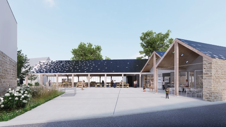 Création d'un espace de vie et de rencontre à Plomodiern (29)